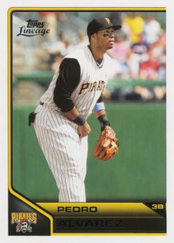 #116 Pedro Alvarez  - Pittsburgh Pirates - 2011 Topps Lineage Baseball