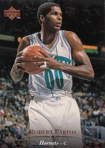 #116 Robert Parish - Charlotte Hornets - 1995-96 Upper Deck Basketball