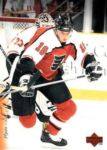 #116 Brent Fedyk - Philadelphia Flyers - 1995-96 Upper Deck Hockey