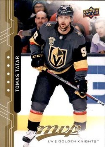 #116 Tomas Tatar - Vegas Golden Knights - 2018-19 Upper Deck MVP Hockey