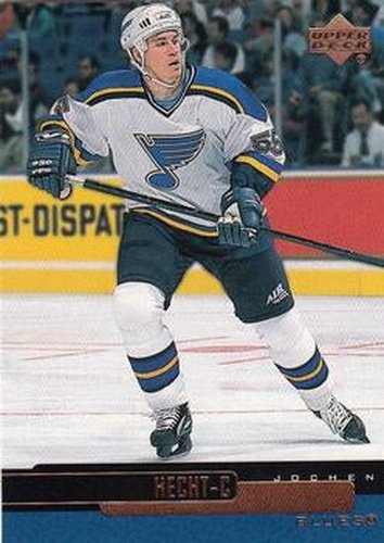 #116 Jochen Hecht - St. Louis Blues - 1999-00 Upper Deck Hockey