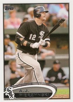 #116 A.J. Pierzynski - Chicago White Sox - 2012 Topps Baseball