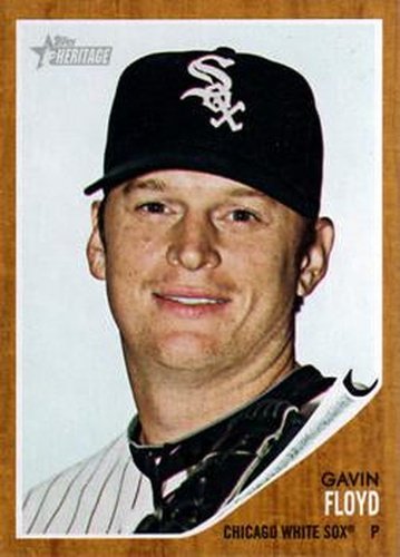 #116 Gavin Floyd - Chicago White Sox - 2011 Topps Heritage Baseball