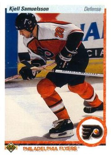 #116 Kjell Samuelsson - Philadelphia Flyers - 1990-91 Upper Deck Hockey