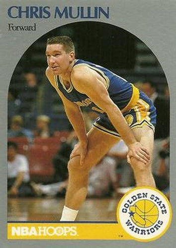 #116 Chris Mullin - Golden State Warriors - 1990-91 Hoops Basketball