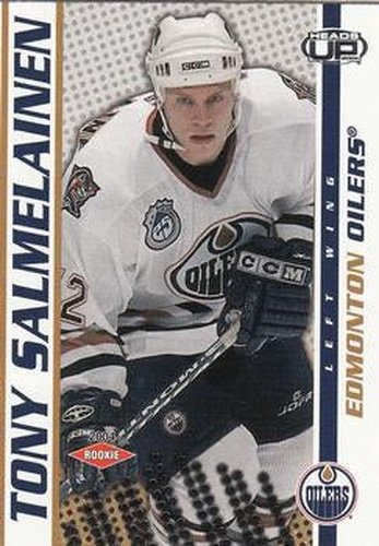 #116 Tony Salmelainen - Edmonton Oilers - 2003-04 Pacific Heads Up Hockey