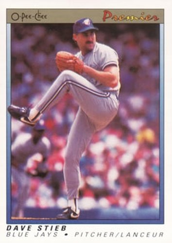 #116 Dave Stieb - Toronto Blue Jays - 1991 O-Pee-Chee Premier Baseball
