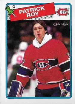#116 Patrick Roy - Montreal Canadiens - 1988-89 O-Pee-Chee Hockey