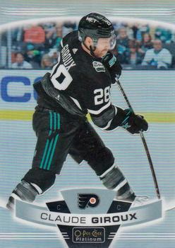 #116b Claude Giroux - Philadelphia Flyers - 2019-20 O-Pee-Chee Platinum Hockey