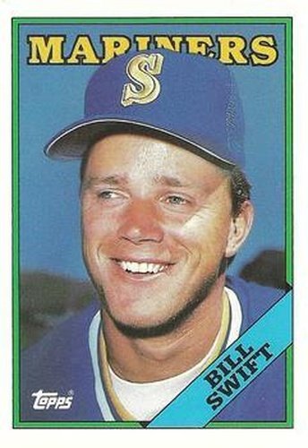 #117T Bill Swift - Seattle Mariners - 1988 Topps Traded Baseball