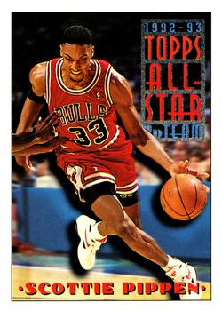 #117 Scottie Pippen - Chicago Bulls - 1993-94 Topps Basketball