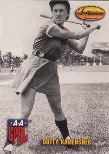 #117 Dotty Kamenshek - Rockford Peaches - 1993 Ted Williams Baseball