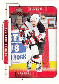 #117 Brendan Morrison - New Jersey Devils - 1999-00 Upper Deck MVP Hockey