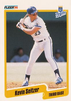 #117 Kevin Seitzer - Kansas City Royals - 1990 Fleer USA Baseball