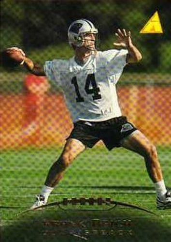 #117 Frank Reich - Carolina Panthers - 1995 Pinnacle Football