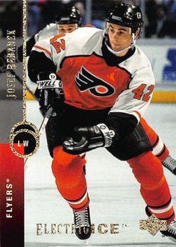 #117 Josef Beranek - Philadelphia Flyers - 1994-95 Upper Deck Hockey - Electric Ice