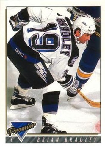 #117 Brian Bradley - Tampa Bay Lightning - 1993-94 O-Pee-Chee Premier Hockey
