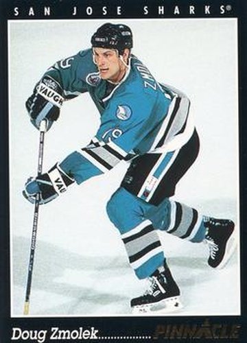 #117 Doug Zmolek - San Jose Sharks - 1993-94 Pinnacle Hockey