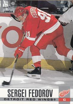 #117 Sergei Fedorov - Detroit Red Wings - 2003-04 Pacific Hockey