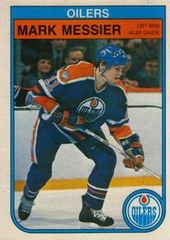 #117 Mark Messier - Edmonton Oilers - 1982-83 O-Pee-Chee Hockey