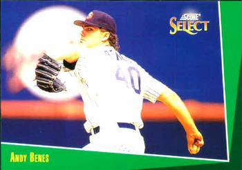 #117 Andy Benes - San Diego Padres - 1993 Select Baseball