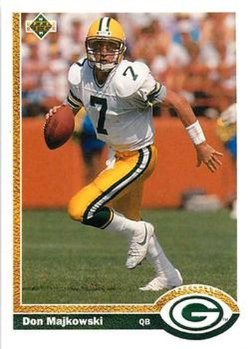 #117 Don Majkowski - Green Bay Packers - 1991 Upper Deck Football