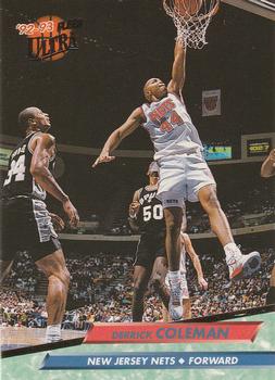 #117 Derrick Coleman - New Jersey Nets - 1992-93 Ultra Basketball