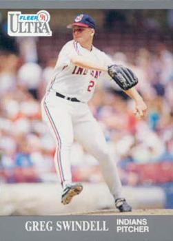 #117 Greg Swindell - Cleveland Indians - 1991 Ultra Baseball