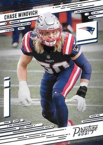 #117 Chase Winovich - New England Patriots - 2021 Panini Prestige Football