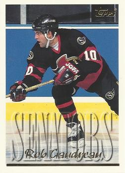 #117 Rob Gaudreau - Ottawa Senators - 1995-96 Topps Hockey
