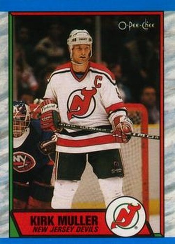 #117 Kirk Muller - New Jersey Devils - 1989-90 O-Pee-Chee Hockey