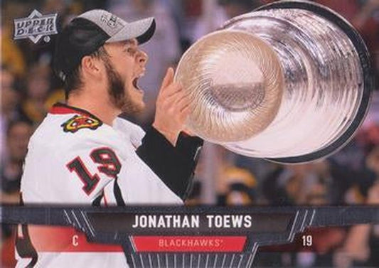 #117 Jonathan Toews - Chicago Blackhawks - 2013-14 Upper Deck Hockey