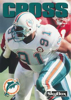#117 Jeff Cross - Miami Dolphins - 1992 SkyBox Impact Football