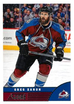 #117 Greg Zanon - Colorado Avalanche - 2013-14 Score Hockey