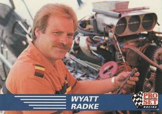 #117 Wyatt Radke - 1991 Pro Set NHRA Racing