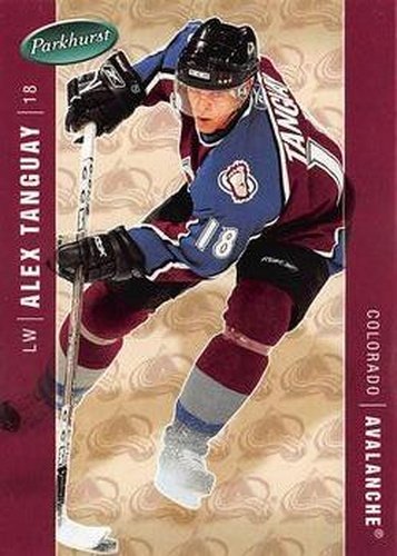 #117 Alex Tanguay - Colorado Avalanche - 2005-06 Parkhurst Hockey