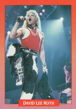 #117 David Lee Roth - 1991 Brockum Rock Cards