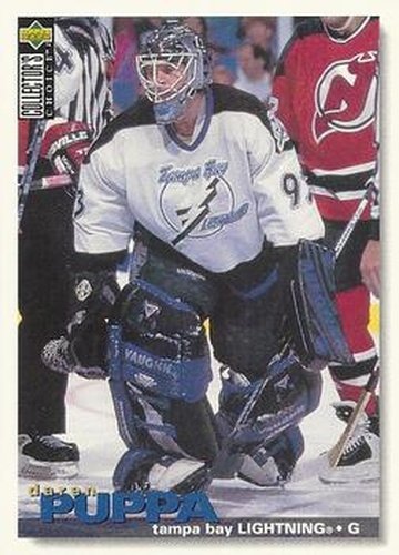 #117 Daren Puppa - Tampa Bay Lightning - 1995-96 Collector's Choice Hockey
