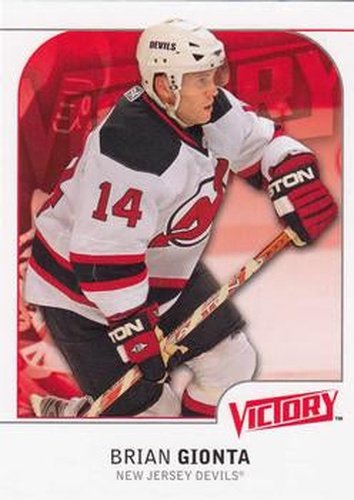 #117 Brian Gionta - New Jersey Devils - 2009-10 Upper Deck Victory Hockey