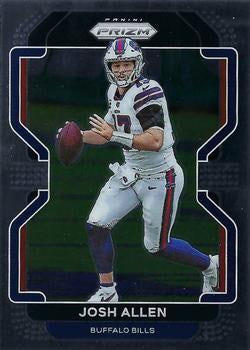 #117 Josh Allen - Buffalo Bills - 2021 Panini Prizm Football