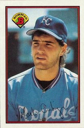#117 Mark Gubicza - Kansas City Royals - 1989 Bowman Baseball