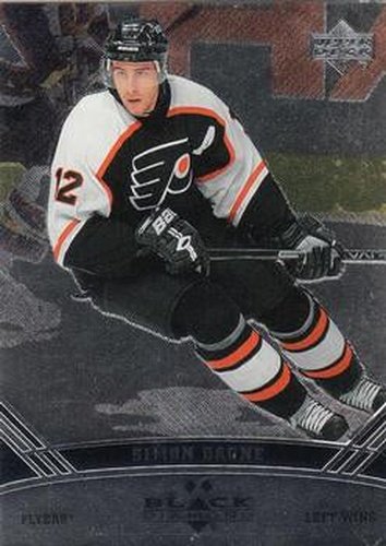 #117 Simon Gagne - Philadelphia Flyers - 2006-07 Upper Deck Black Diamond Hockey