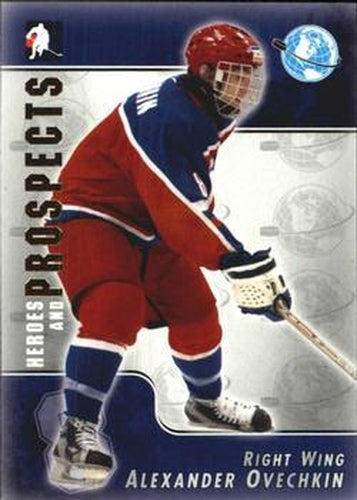 #117 Alexander Ovechkin - Dynamo Moscow - 2004-05 In The Game Heroes and Prospects Hockey