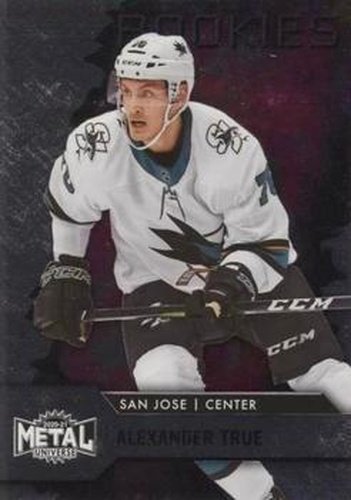 #117 Alexander True - San Jose Sharks - 2020-21 Skybox Metal Universe Hockey
