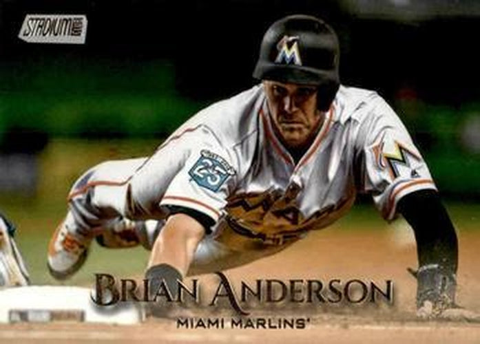 #117 Brian Anderson - Miami Marlins - 2019 Stadium Club Baseball