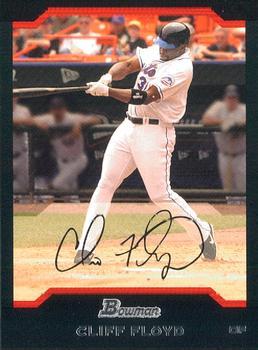 #117 Cliff Floyd - New York Mets - 2004 Bowman Baseball