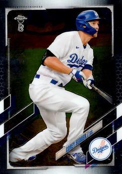 #117 Corey Seager - Los Angeles Dodgers - 2021 Topps Chrome Ben Baller Edition Baseball