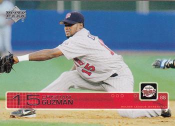 #117 Cristian Guzman - Minnesota Twins - 2003 Upper Deck Baseball