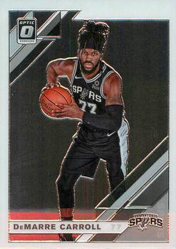 #117 DeMarre Carroll - San Antonio Spurs - 2019-20 Donruss Optic Basketball