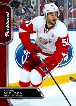 #117 Frans Nielsen - Detroit Red Wings - 2016-17 Parkhurst - Red Hockey